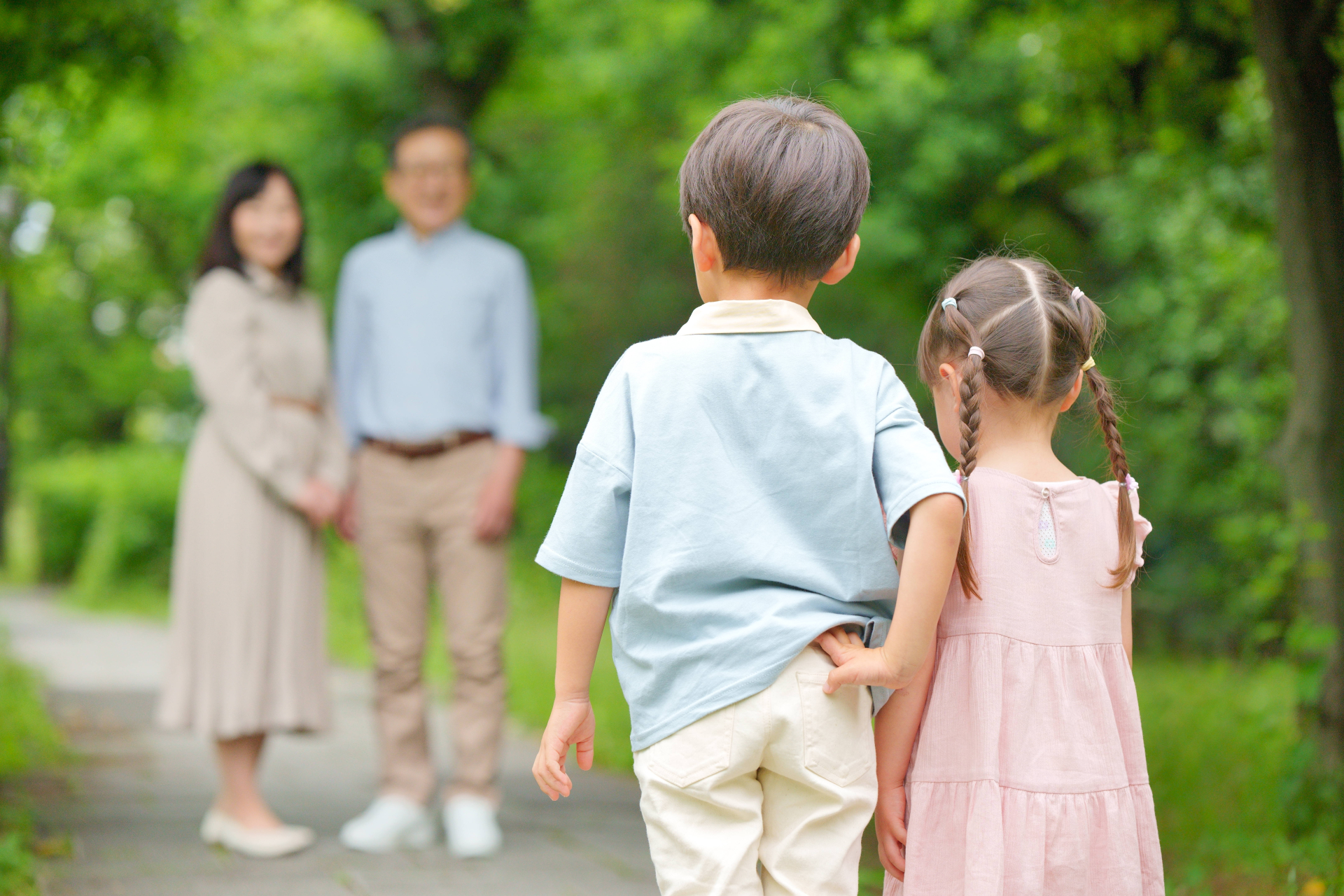 子供たちと大人