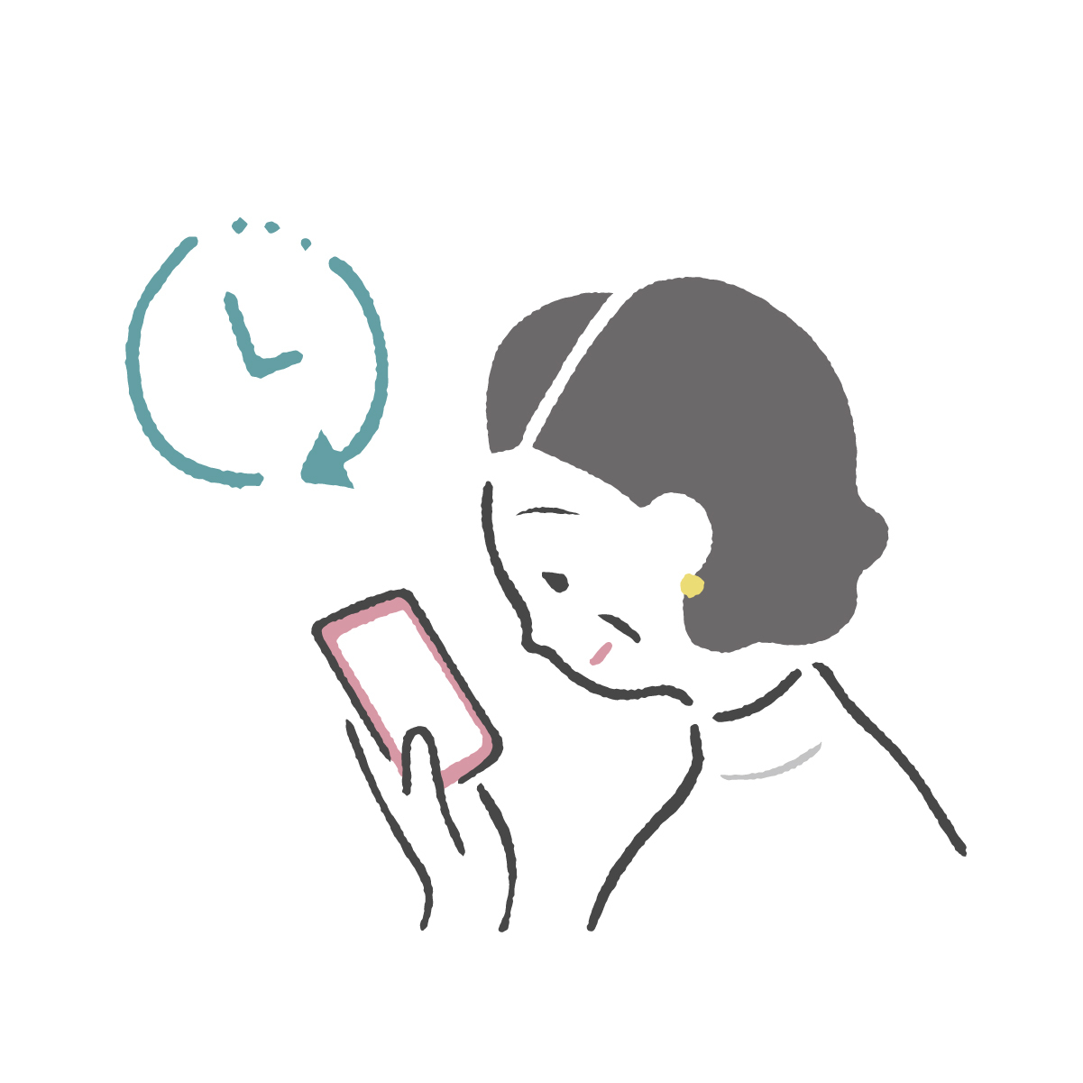好きな時間（スキマ時間）で視聴できる